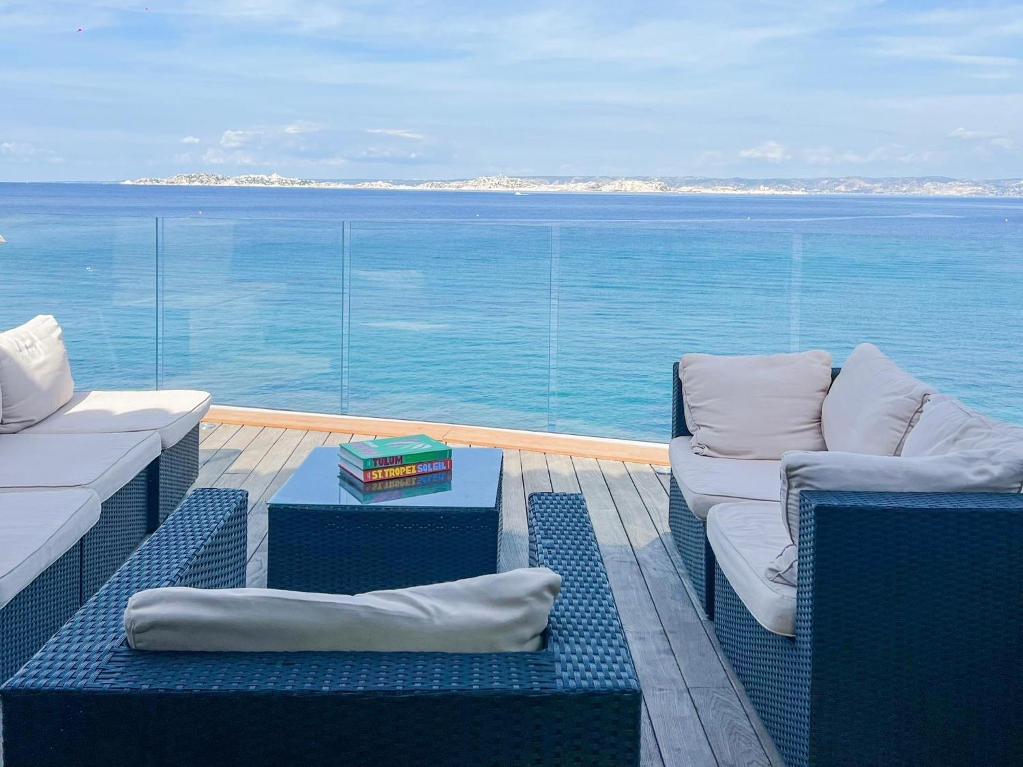 מרסיי Villa Luxe Vue Mer Panoramique - Sauna-Hamam - Jacuzzi מראה חיצוני תמונה